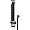 Multiprise Tower Power pour plan de travail avec interrupteur 2m H05VV-F 3G1,5 image 1