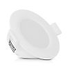 Spots Polycarbonate blanc LED encastrables fixes LUCIOLE ECO 8W image 0