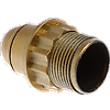 Douille E14 double avec bague- Eur'ohm image 1