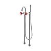 Mélangeur bain/douche + colonne d’alimentation Induss - Chrome image 2
