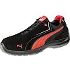 Chaussures de sécurité basses TOURING SUEDE LOW S3 ESD SRC - NOIR ET ROUGE image 1
