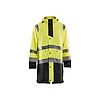 Veste de pluie haute visibilité niveau 1 4324 - Jaune fluo/Noir image 0