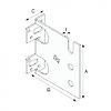 Etrier à âme intérieure A4 CBH105S image 1
