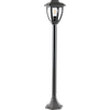 Potelet extérieur 100cm E27/10W max ROBIN - Anthracite image 0