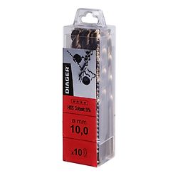 Pack de 5 forets HSS cobalt 5% - 700D image