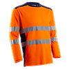 T-shirt de travail manches longues haute visibilité RIKKA - Orange Fluo image 10