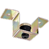 Boite de 25 - Attache OMEGA acoustique pour tige filetée Ø6mm - H.43mm image 0
