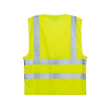 Lot de 10 Gilets à bandes réfléchissantes HODER - Jaune Fluo image 1