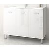 Caisson meuble sur pied Ancoflash à portes - blanc image 2