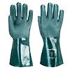 Gants PVC 35cm double trempage Vert image 0