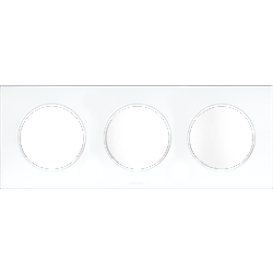 Plaques de finition polycarbonate - Blanc brillant - SQUARE image