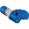PRISE CEI MONOPHASE 1PNT/16A/230V + INDICATEUR DE TENSION POWERLIGHT IP44 image 0