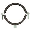 Collier de ventilation isophonique double embase acierzingué M8-M10 BEVENT image 4