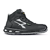Chaussures de sécurité hautes COAST UK S3 SRC CI ESD - Noir/Blanc image 13