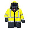 Parka HV Bizflame Rain Multi-risques Jaune/Marine image 1