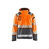Veste de travail hardshell stretch 2D haute visibilité 4987 - Orange fluo/Gris anthracite image 0