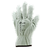 Lot de 12 paires de gants Manutention maîtrise tout fleur vachette sup beige image 4