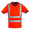 T-shirt manches courtes de travail YARD - Orange Fluo image 3