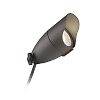Projecteur piquet LED noir pour jardin PIVOINE image 1