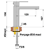 Mitigeur lavabo Plaza image 2