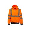 Sweat de travail haute visibilité avec zip MELODY - Orange Fluo image 15