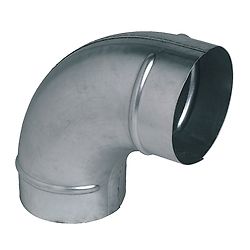 Coude à 90° Galva pour VMC image