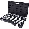 Coffret de douilles 6 pans métriques et accessoires 3/4'', 21 pièces image 0