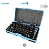 Coffret de douilles 1/4'' + embouts Inox 45 pièces Classic image 2