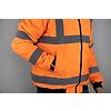Veste de travail matelassé HV TUBE - ORANGE FLUO image 4