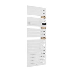 Sèche Serviette RSDB Allure 3 Classique Mat à Droite - Blanc image