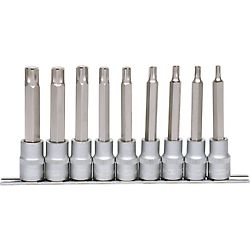 Jeu de douilles tournevis 1/2" RIBE, 9 pièces, M5-M14 image