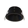 Support plafond BBC pour spot rond basse luminance Ø85mm IP20/IP65 - Noir image 0