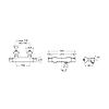 Mitigeur thermostatique douche Victoria - chrome image 1