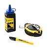 Kit Cordeau Traceur 30M + Biberon poudre + Marker FATMAX PRO image 0