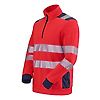 SWEAT FLUO SAFE XP ROUGE FLUO/BLEU MARINE image 1