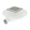 Siphon de douche Docia XS avec grille et cadre Inox 304 - Nicoll image 0