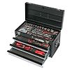Coffre à outils ULTIMATE équipé - 3 tiroirs et plateau - 114 pcs image 0