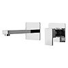 Mitigeur pour lavabo mural 2 trous image 0