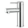 Mitigeur lavabo bas inox Manette en métal Cartouche 30mm image 0
