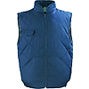 Gilet matelassé de travail sans manche CHOUKA - Bleu marine image 0