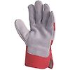 Lot de 12 paires de gants Manutention docker croûte vachette - toile rouge image 7
