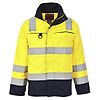 Blouson Haute-Visibilité multirisques Jaune/Marine image 2
