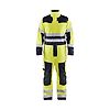 Combinaison de travail multinormes 6378 - Jaune fluo/Marine image 0