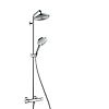 Colonne de douche thermostatique Showerpipe Raindance Select - chrome - 1 jet image 0