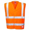 Gilet HV résistant antistatique et flamme Orange image 0