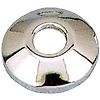 Rosace sanitaire grand luxe - chrome image 0