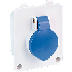 Socle pour coffret de chantier piscine 2P+T 16A IP44 image