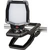 Projecteur de chantier LED à pince rechargeable orientable image 3