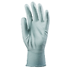 Lot de 10 paires de gants Manutention polyester blanc - doigts enduits PU blanc image 5