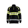Sweat de travail haute visibilité 3553 - Noir/Jaune image 0